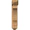 Ekena Millwork Balboa Arts and Crafts Smooth Bracket w/ Offset Brace, Western Red Cedar, 7 1/2"W x 26"D x 38"H BKT0806X26X38BOA03SWR - alternate 4